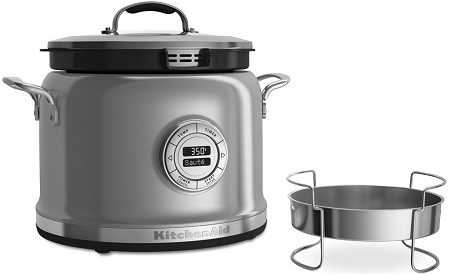 KitchenAid® 6-Quart Slow Cooker with Solid Glass Lid - 8793302