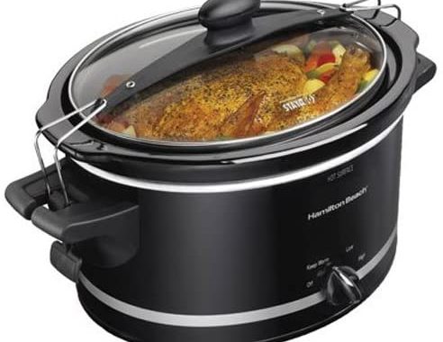 Hamilton Beach® Stay or Go® 6 Quart Slow Cooker Serves 7 Plus Silver &  Reviews